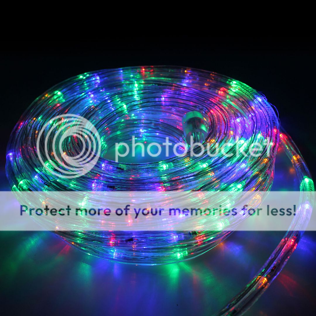 ROPE LIGHT LED 10M MULTI COLOUR Christmas Lighting outdoor lighting